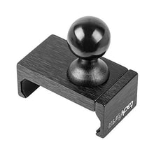 Load image into Gallery viewer, TACKFORM Motorcycle Phone Mount - 1" Ball Connection - Heavy Duty Spring Loaded Phone Holder. Compatible with RAM and ARKON 1 Inch Ball System. Optional Tether Included