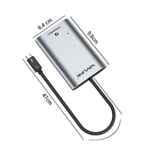 Load image into Gallery viewer, WAVLINK Thunderbolt 3 to Dual HDMI Display Adapter 4K@60Hz, Thunderbolt 3 up to 40Gbps to Dual Monitor HDMI 2.0 Video Converter Compatible with 2016 above MacBook Pro and Some Windows, Plug & Play