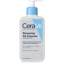 Load image into Gallery viewer, CeraVe SA Cleanser | Salicylic Acid Face Wash with Hyaluronic Acid, Niacinamide & Ceramides| BHA Exfoliant for Face | 8 Ounce