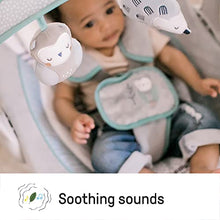Load image into Gallery viewer, Ingenuity Compact Portable Baby Swing with Soothing Music and 2 Plush Toys - Abernathy