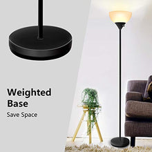 Load image into Gallery viewer, Floor Lamp - LED Floor Lamp, 70inch Modern Standing Lamp, 9W Energy Saving, 40000h Long Lifespan, 3000K Warm White, Eye-Caring, Torchiere Floor Lamps for Bedrooms, Living Room, Office, Reading