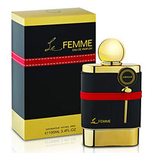 Load image into Gallery viewer, ARMAF LE FEMME 3.4 oz EAU DE PARFUM SPRAY FOR WOMEN, Black