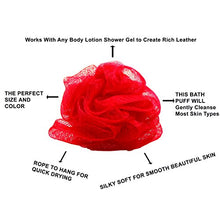 Load image into Gallery viewer, Bath and Body - Spa Gift Baskets for Women & Girls, Spa Kit Birthday Gift Includes Love of Rose Scent Shower Gel, Bubble Bath, Body Lotion, Bath Salt, Red Bath Puff and Heart Bath Bomb