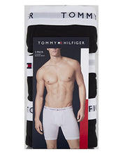 Load image into Gallery viewer, Tommy Hilfiger Men's 3-Pack Cotton Boxer Brief, Black, Small(28-30)