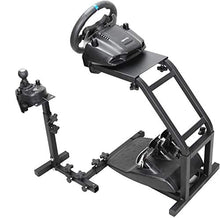 Load image into Gallery viewer, Marada Racing Wheel Stand with V2 Support Game Support Stand Up Simulation Driving Bracket for Logitech G29, G27 and G25 Racing Simulator Steering Wheel Stand Without Wheel and Pedals