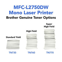 Load image into Gallery viewer, Brother MFCL2750DW Monochrome All-in-One Wireless Laser Printer, Duplex Copy & Scan, Amazon Dash Replenishment Ready
