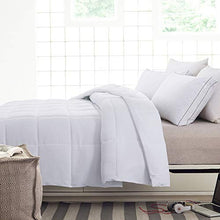 Load image into Gallery viewer, WhatsBedding Down Alternative Quilted Comforter - All Season White Lightweight Duvet Insert or Stand-Alone Comforter with Corner Tabs - King Size(102×90 Inch)