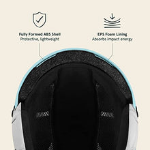 Load image into Gallery viewer, Retrospec Comstock Youth Ski & Snowboard Helmet for Kids - Durable ABS Shell, Protective EPS Foam & Cooling Vents - Adjustable Fit for Boys & Girls - Matte Blue Ridge, 52-55cm Small