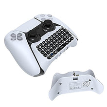 Load image into Gallery viewer, Lamptti Min Wireless Bluetooth Keyboard for PS5 Controller, Keyboard and Voice Chat Board for Messaging and Chat,Works with PS5, Smartphones and moreErgonomic Design