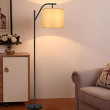 Load image into Gallery viewer, Floor lamp, Wellwerks Smart Light,- Classic Standing Industrial Arc Light with Lamp Shade, Modern Floor Lamp for Bedroom, Living Room, Study Room