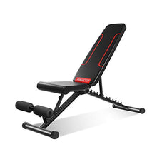 Load image into Gallery viewer, Magic Fit Adjustable Weight Bench Utility Exercise Workout Bench Flat/Incline/Decline Bench Press for Home Gym