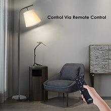 Load image into Gallery viewer, Wellwerks Arc Floor Lamps, Super Bright LED Torchiere Metal Floor Lamps, LED Floor Light with Remote Controlļ¼Standing Lamp with Stepless Dimmer for Living Room, Office and Bedroom