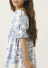 Load image into Gallery viewer, NOTHING FITS BUT Girl’s Classic Linen Cotton Dress, Hana Gown, Kids Casual Frock, 6 Years