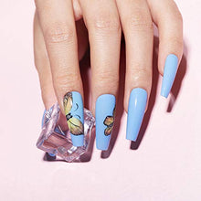 Load image into Gallery viewer, Beetles Gel Nail Polish Set - Summer Sweet Candy Collection 6 Colors Pink Blue Purple Gel Polish Kit Turquoise Green Nail Gel Polish Soak Off LED Lamp DIY Home Salon Nail Art Gift 7.3ml Each Bottle