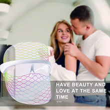Load image into Gallery viewer, L E D Face Mask Light Therapy, 7 Colors Light Facial Mask for Skin Care, Light Therapy Mask for Facial Rejuvenation, Portable, Rechargeable, Wireless