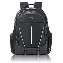 Load image into Gallery viewer, Solo New York Rival 17.3 Inch Laptop Backpack with Hardshell Side Pockets, Black