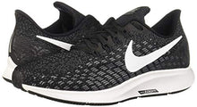 Load image into Gallery viewer, Nike Women’s Air Zoom Pegasus 35 Running Shoes (7, Black/Gunsmoke/Oil Grey/White)