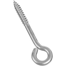 Load image into Gallery viewer, National Hardware Stanley N220-772 2151BC Lag Screw Eye in Stainless Steel, 1/4" x 3-3/4", 3-3/4