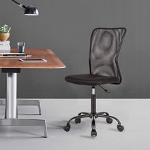 Load image into Gallery viewer, Ergonomic Office Chair Desk Chair Mesh Computer Chair Back Support Modern Executive Mid Back Rolling Swivel Chair for Women, Men (Black)