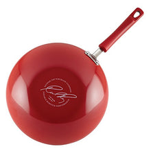 Load image into Gallery viewer, Rachael Ray Brights Nonstick Wok/Stir Fry Pan/Wok Pan - 11 Inch, Red Gradient