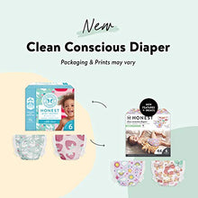 Load image into Gallery viewer, The Honest Company, Club Box, Clean Conscious Diapers, Sky's the Limit + Wingin It, Size 6, 44 Count (Packaging + Print May Vary)