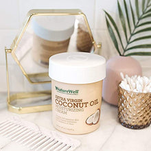 Load image into Gallery viewer, NATUREWELL Extra Virgin Coconut Oil Moisturizing Cream for Face, Body, and Hands, Lightweight, Intense Hydration to Maintain Softer, Smoother, & Suppler Skin, 16 Oz