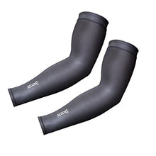 Load image into Gallery viewer, Aegend UV Protection Cooling Arm Sleeves for Men Women, Sun Sleeves to Cover Arm for Cycling, Outdoor Sports, Gray, Large