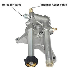 Load image into Gallery viewer, AgiiMan High Pressure Washer Pump Head - Replacement Water Gasoline Pump, 2800 Psi Troy Bilt SRMW22G26-EZ Oil Pump Accssories Fits KARCHER Craftsman, Front Facing Inlet Outlet