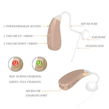 Load image into Gallery viewer, Banglijian Hearing Amplifier Ziv-201A Rechargeable Digital Noise Cancelling Small Size (Fit to Either Ear)