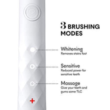 Load image into Gallery viewer, BURST Electric Toothbrush with Charcoal Sonic Toothbrush Head, White