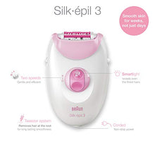 Load image into Gallery viewer, Braun Epilator Silk-epil 3 3-270, Hair Removal for Women, Shaver & Trimmer