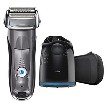 Load image into Gallery viewer, Braun Electric Razor for Men, Series 7 7865cc Electric Foil Shaver With Precision Beard Trimmer, Rechargeable, Wet & Dry, Clean & Charge Station & Travel Case