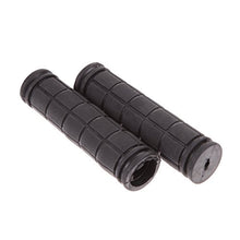 Load image into Gallery viewer, Vktech Soft BMX MTB Cycle Road Mountain Bicycle Scooter Bike Handle bar Rubber End Grip (Black)