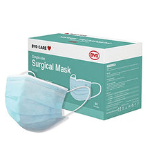 Load image into Gallery viewer, BYD CARE Single Use Disposable 3-Ply Mask, ASTM Level 3, Daily protection for men and women for Home, Office, School, Restaurants, Gyms, Outdoor and Indoor, Box of 50 PCs