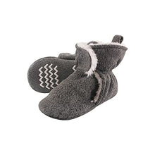 Load image into Gallery viewer, Hudson Baby baby girls Hat, Set, Charcoal, 0-6 Hudson Unisex Trapper Hat Mitten and Bootie Set Heather Charcoal 0 6 Months, Heather Charcoal, Months US