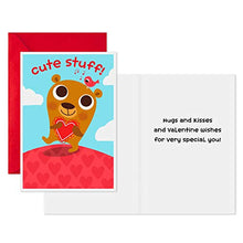 Load image into Gallery viewer, Hallmark Valentines Day Cards Assortment for Kids, 8 Valentine's Day Cards with Envelopes (Llama, Bear, Hearts)
