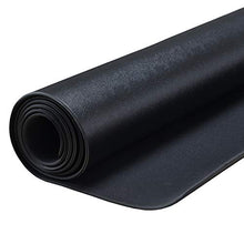 Load image into Gallery viewer, Sunny Health & Fitness NO. 074-M Treadmill Mat Medium, 6.5 ft x 3 ft, Black
