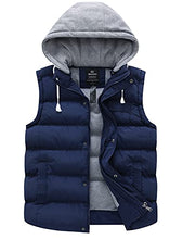 Load image into Gallery viewer, Wantdo Women's Insulated Hooded Winter Sleeveless Vest Puffer Coat Blue X-Large