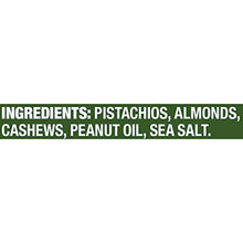 Load image into Gallery viewer, PLANTERS Pistachio Lover's Mix, 1.15 lb. Resealable Canister - Deluxe Pistachio Mix: Pistachios, Almonds & Cashews Roasted in Peanut Oil with Sea Salt - Kosher, Savory Snack