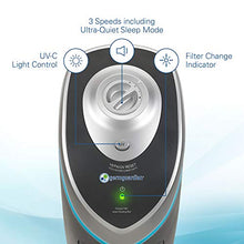 Load image into Gallery viewer, Germ Guardian True HEPA Filter Air Purifier with UV Light Sanitizer, Eliminates Germs, Filters Allergies, Pollen, Smoke, Dust Pet Dander, Mold Odors, Quiet 22 inch 4-in-1 Air Purifier for Home AC4825E