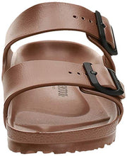 Load image into Gallery viewer, Birkenstock EVA Arizona Birkoflor - Lightweight Classic Buckled Two Strap - Flip Flop Sandal 9 Copper
