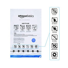 Load image into Gallery viewer, AmazonBasics Vacuum Compression Storage Bags with Hand Pump - Large, 5-Pack