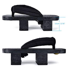Load image into Gallery viewer, Japanese Wooden Clogs Sandals Japan Traditional Shoes Geta With Tabi Socks (US 7/24.5cm)