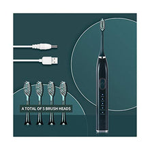 Load image into Gallery viewer, JINSUO Xiaobingbingjiaju Ultrasonic Sonic Electric Toothbrush 10 Mode USB Rechargeable Electronic Tooth Brush Waterproof Teeth Whitening Dental Brush (Color : Ivory)