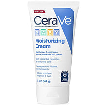 Load image into Gallery viewer, CeraVe Baby Cream | Gentle Moisturizing Cream with Hyaluronic Acid | Paraben, Phthalate, & Fragrance Free | 5 Ounce | Packaging May Vary