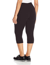 Load image into Gallery viewer, Spalding Women's Plus SizeWomen's Capri Legging Essential, Black, 1X