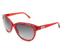 Load image into Gallery viewer, Versace VE4246B Sunglasses-500111 Lyzard Red (Gray Gradient Lens)-56mm