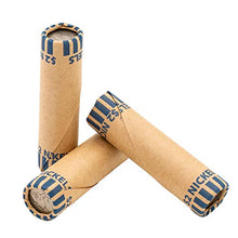 Load image into Gallery viewer, Pre-Formed Nickel Coin Wrappers (Bundle of 100)