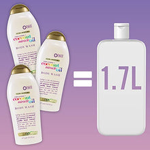 Load image into Gallery viewer, OGX Extra Creamy + Coconut Miracle Oil Ultra Moisture Body Wash, 58.5 Fl Oz, Pack of 3