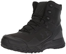 Load image into Gallery viewer, Under Armour Men's Valsetz RTS 1.5 Side Zip Military and Tactical Boot, Black (001)/Black, 10.5